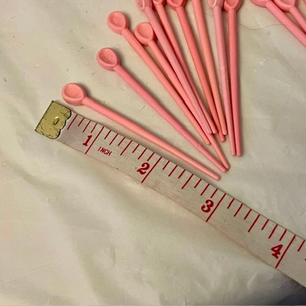Vintage Wire Mesh Brush Hair Roller Set with Pins Multi Color Multi Size 163 Pc